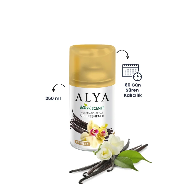 Natures Scents Vanilla- Vanilya Oda Kokusu Yedek Makine Spreyi 250 ml