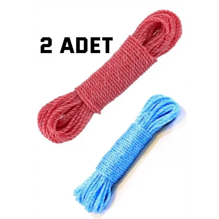 Naylon Çamaşır ipi 20 Mt x 2 = 40 Mt Çok Amaçlı ip