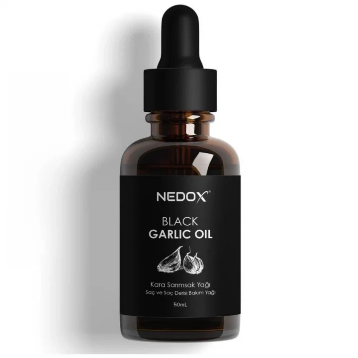 NEDOX Aşırı Yıpranmış Ve Dökülen Saçlara Özel Kara Sarımsak Yağı 50 Ml