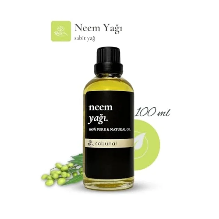 Neem Yağı 100 ml - Doğal Cilt ve Saç Bakım Yağı