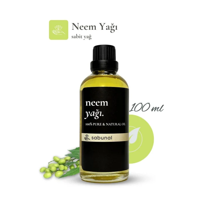 Neem Yağı 100 ml - Doğal Cilt ve Saç Bakım Yağı