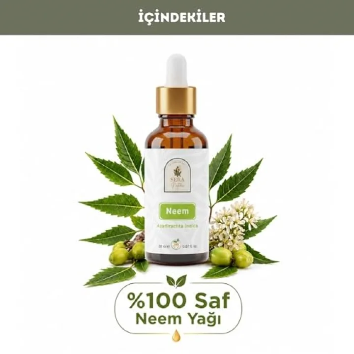 Neem Yağı 20 ml.%100 Saf