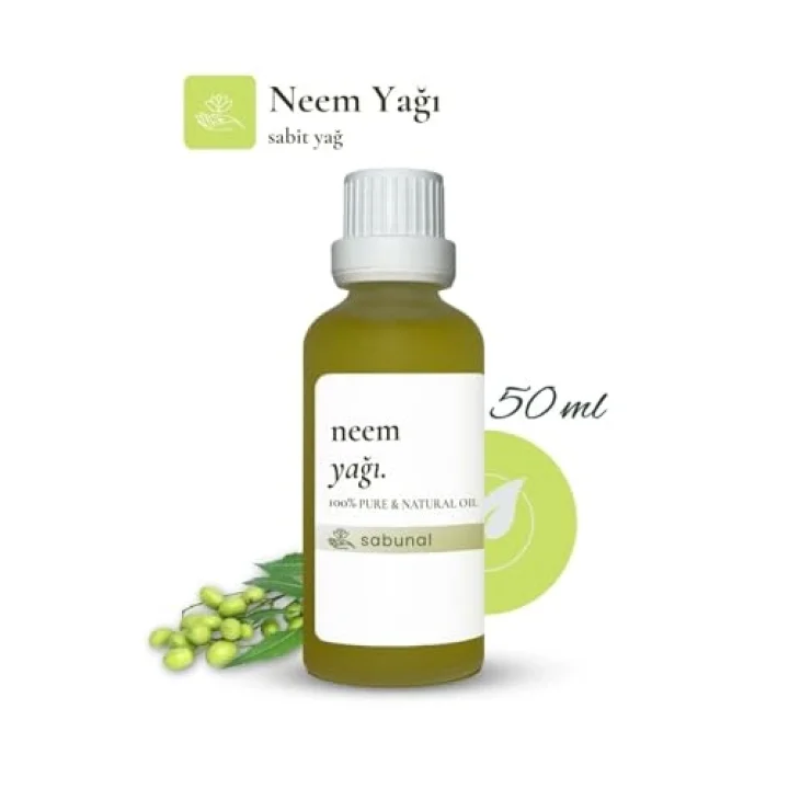 Neem Yağı 50 ml - Doğal Cilt ve Saç Bakım Yağı