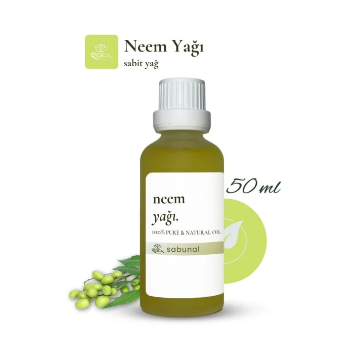 Neem Yağı 50 ml - Doğal Cilt ve Saç Bakım Yağı