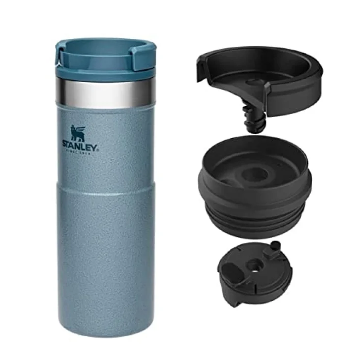 NeverLeak Seyahat Kupası 047 L Hammertone Ice