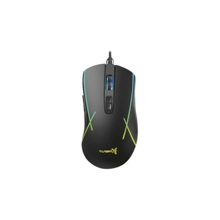 New Desing TR-M5 3200Dpi Usb RGB Kablolu Siyah Optik Gaming Mouse