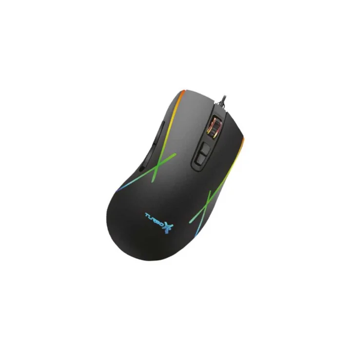 New Desing TR-M5 3200Dpi Usb RGB Kablolu Siyah Optik Gaming Mouse