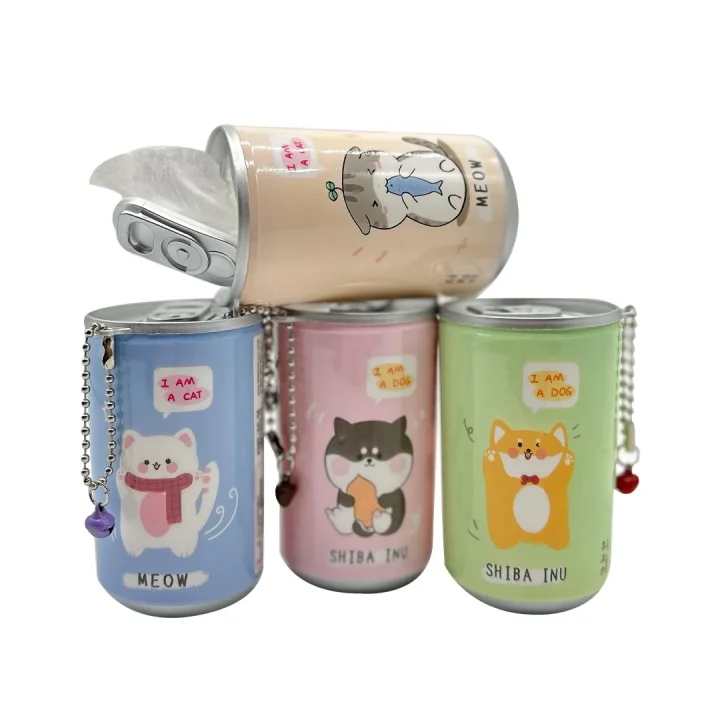 NEW-MAX Aksesuarlı 96 Yaprak (24x4) 4 Renk Kutulu Islak Mendil