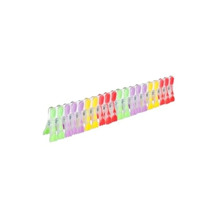 New-Max Elite Lale Desenli Silikon Mandal, Şeffaf, 30 Adet