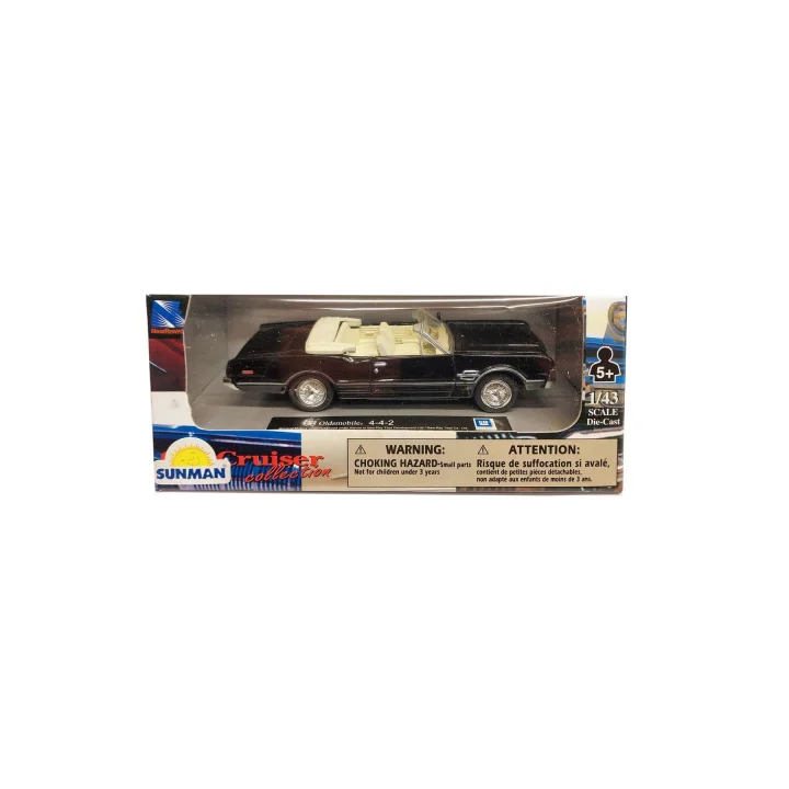 NEWRAY 1:43 Diecast Koleksiyon Metal Araba 1966 Oldsmobile 4-4-2