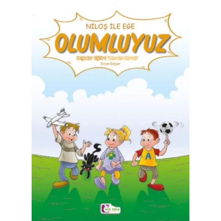 Niloş İle Ege - Olumluyuz 35*50 Kuşe Kağıt -Renkli Hikaye