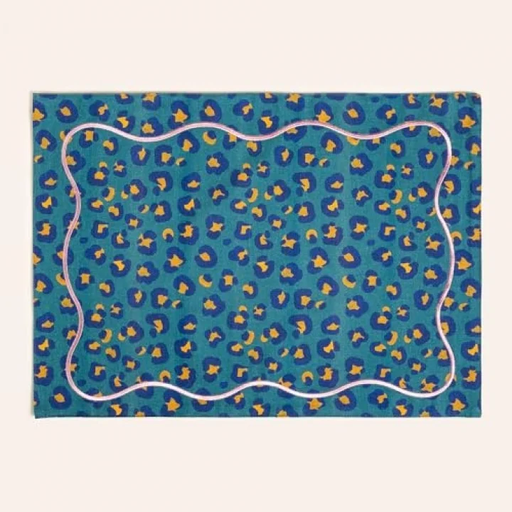 Nilüfer Koyu Yeşil Amerikan Servis 35x50 Cm
