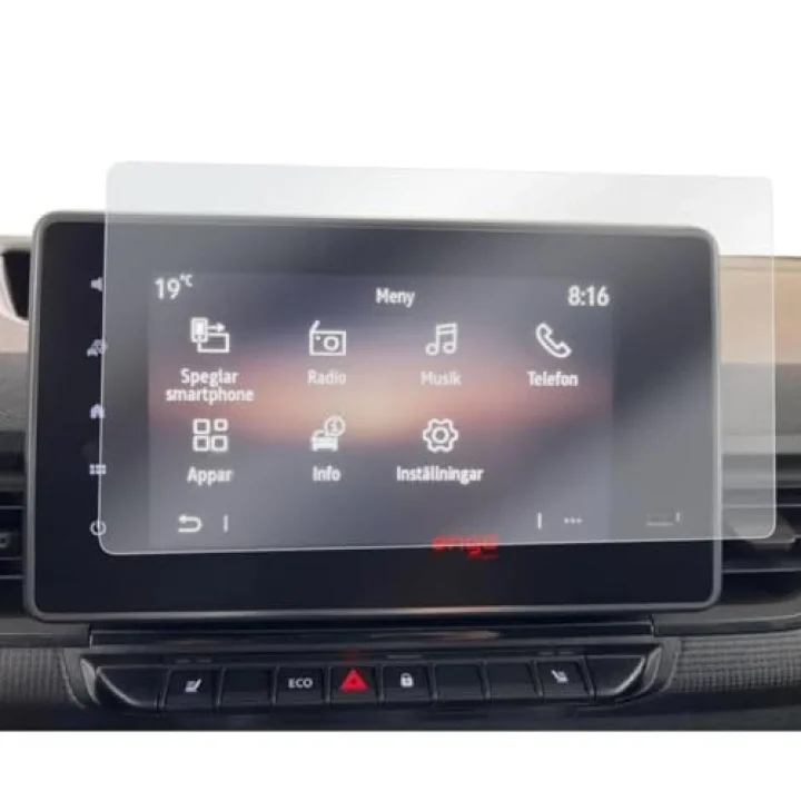 Nissan Townstar Van Multimedya 8 İnç İle Uyumlu Mat Ekran Koruyucu