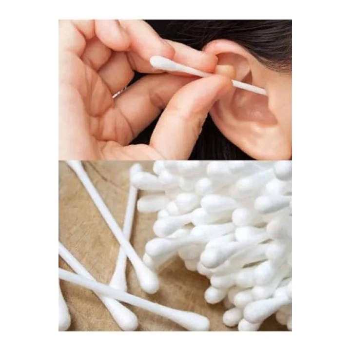 Nistabolje 3 Kutu Kulak Çöpü Pamuklu Kulak Temizleme Çubuğu