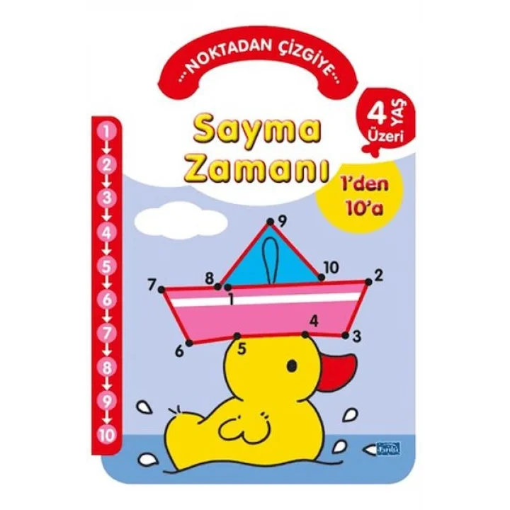 Noktadan Çizgiye Sayma Zamanı 1den 10a