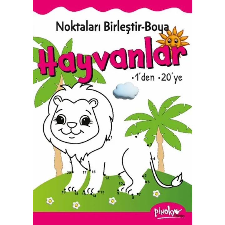 Noktaları Birleştir-Boya Hayvanlar-1’den 20’ye