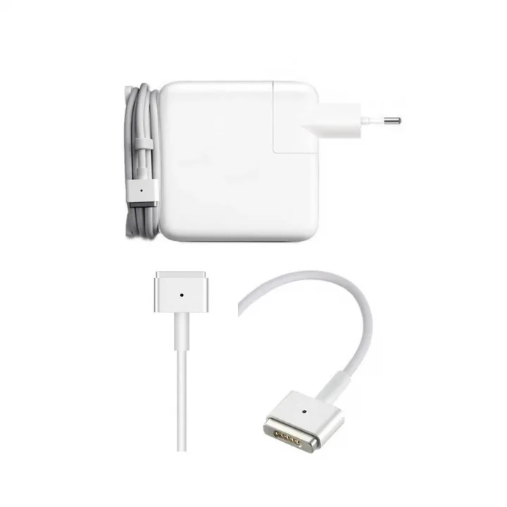 Notebook Adaptör - Air A1436, A1465, A1466 MagSfe 2 14.85V 3.05A 45W, Magsfe 2 Power 45W, Şarj Magsfe 2 45W Muadili ile uyumlu PRS-070