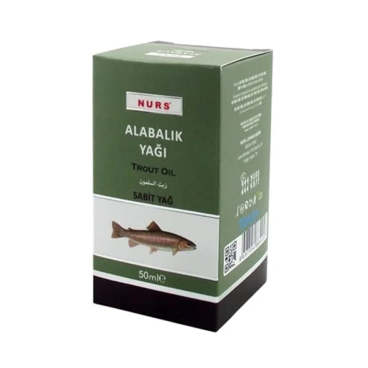 Nurs Lokman Hekim Alabalık Yağı 50 Ml