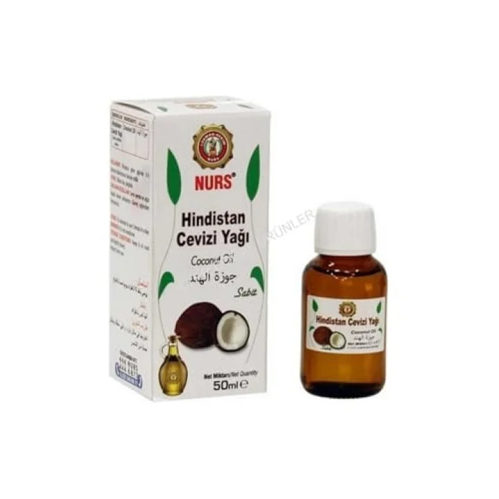 Nurs Lokman Hekim Hindistan Cevizi Yağı 50Ml