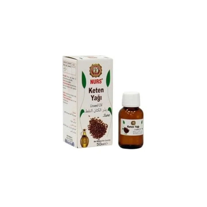 Nurs Lokman Hekim Keten Tohumu Yağı 50Ml