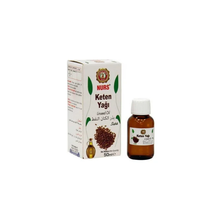 Nurs Lokman Hekim Keten Tohumu Yağı 50Ml