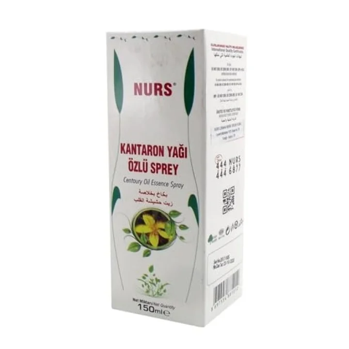Nurs Lokman Hekim Nurs Kantaron Yağı Özlü Sprey 150 Ml