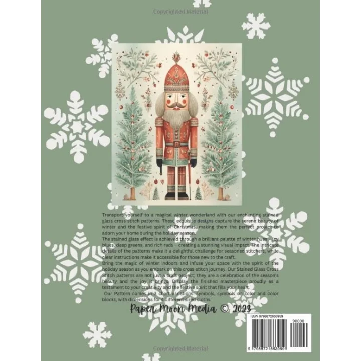 Nutcracker: Counted Cross Stitch Pattern, Holiday Cross Stitch