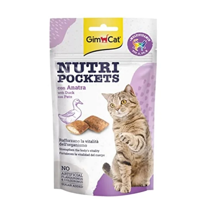 Nutripockets Ördekli Kedi Ödülü 60 gr