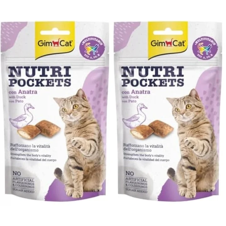 Nutripockets Ördekli Kedi Ödülü 60 gr