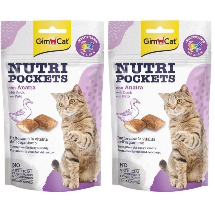 Nutripockets Ördekli Kedi Ödülü 60 gr