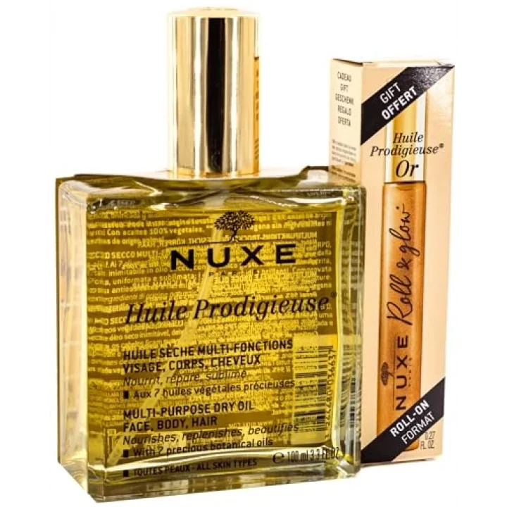 Nuxe Huile Prodigiuse Dry Oil + Roll On
