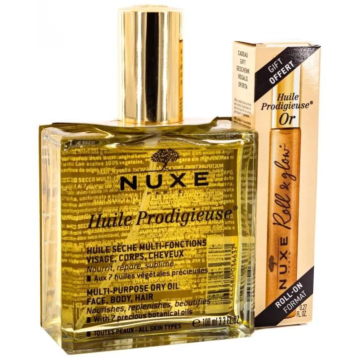 Nuxe Huile Prodigiuse Dry Oil + Roll On