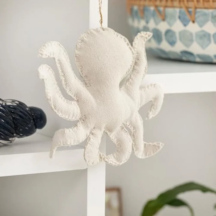 Octo Asılabilir Dekoratif Obje Krem