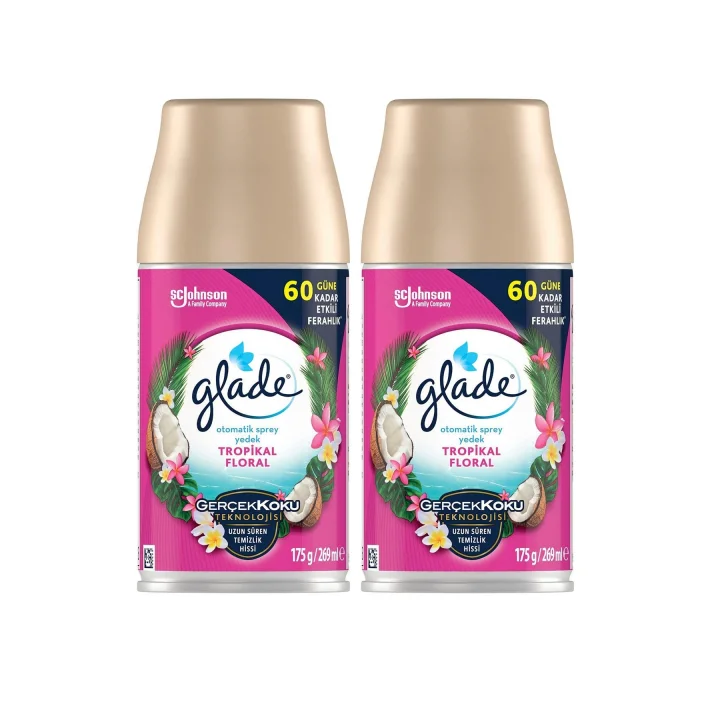 Oda Kokusu Yedek Sprey Tropikal Floral 2 x 269 ml./175gr.