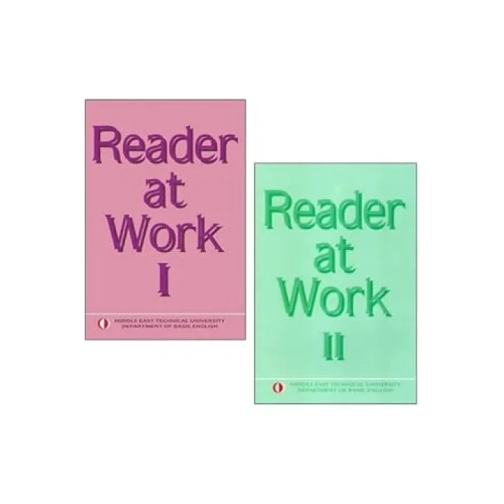 ODTÜ Yayınları Reader At Work 1-2 Seti (2 Kitap) (Raw 1-2) Odtü Yayıncılık