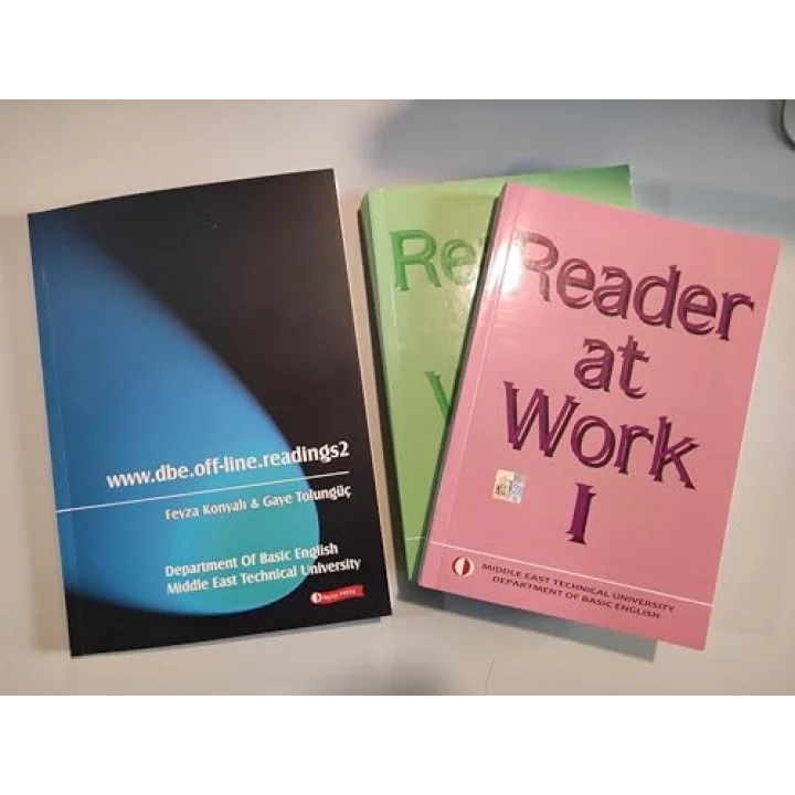 ODTÜ Yayınları Reader At Work 1-2 Seti (2 Kitap) (Raw 1-2) Odtü Yayıncılık