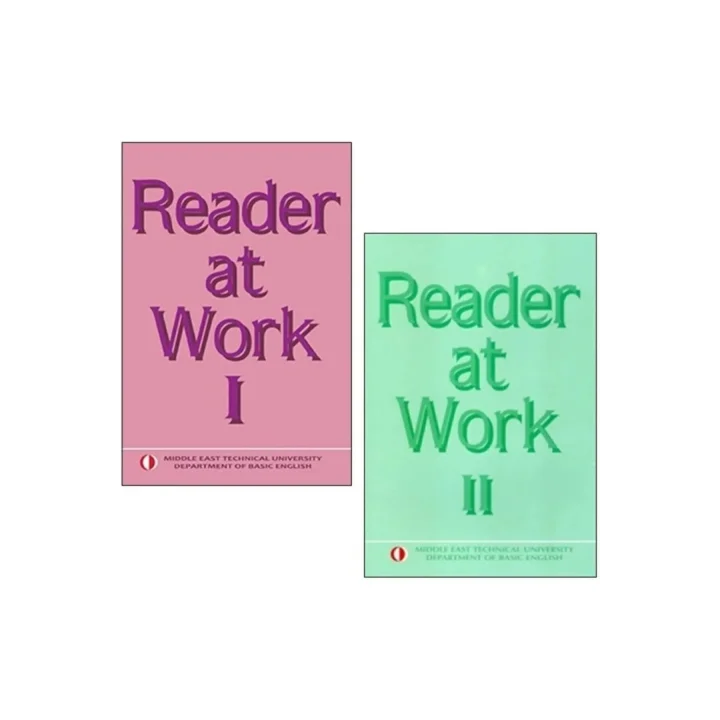 ODTÜ Yayınları Reader At Work 1-2 Seti (2 Kitap) (Raw 1-2) Odtü Yayıncılık