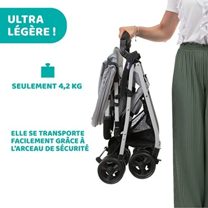 Ohlala 3 Stroller Bebek Arabası (Grey Mist)