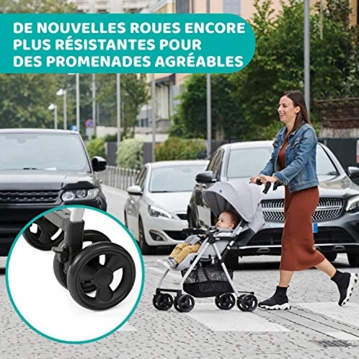 Ohlala 3 Stroller Bebek Arabası (Grey Mist)