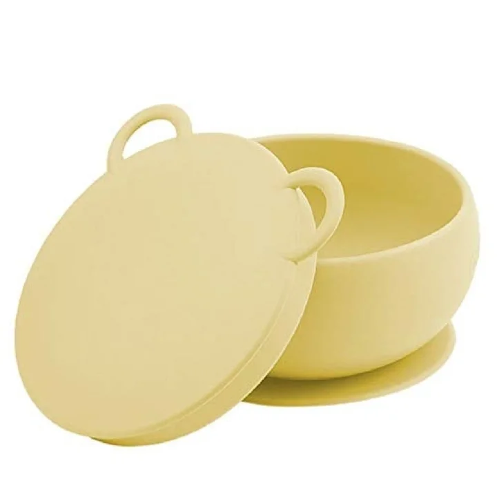 OiOi Bowly Kapaklı Kase Mellow Yellow