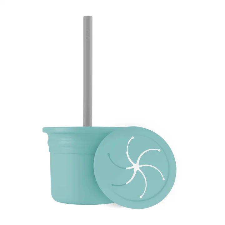 OiOi Ham + Hüp - Aqua Green/Powder Grey