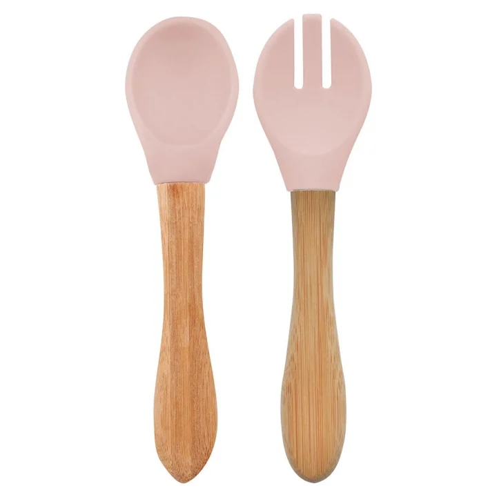 Oioi Mama Kaşığı Ve Çatal Seti 010600 Pinky Pink