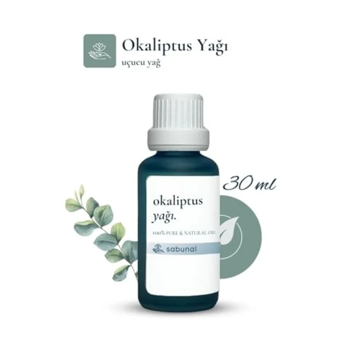 Okaliptus Yağı 30 ml - Ferahlatıcı ve Aromaterapi Yağ