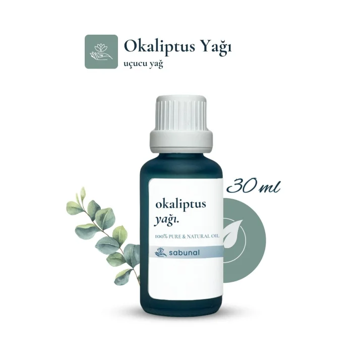 Okaliptus Yağı 30 ml - Ferahlatıcı ve Aromaterapi Yağ