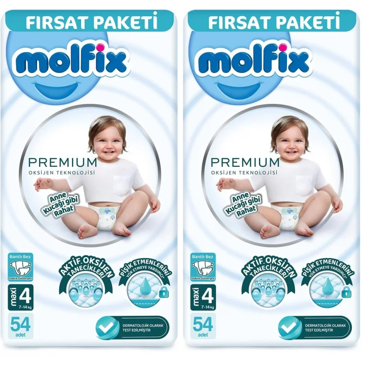 Oks Maxi 54lü Bebek Bezi