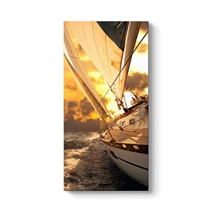 Okyanusta Yelkenli Tablosu 50 x 100