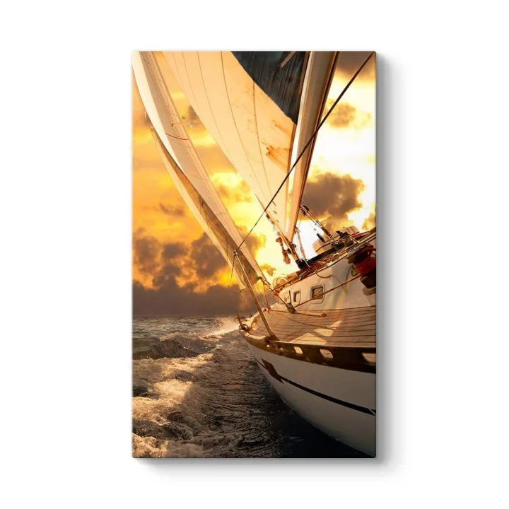 Okyanusta Yelkenli Tablosu 70 x 120