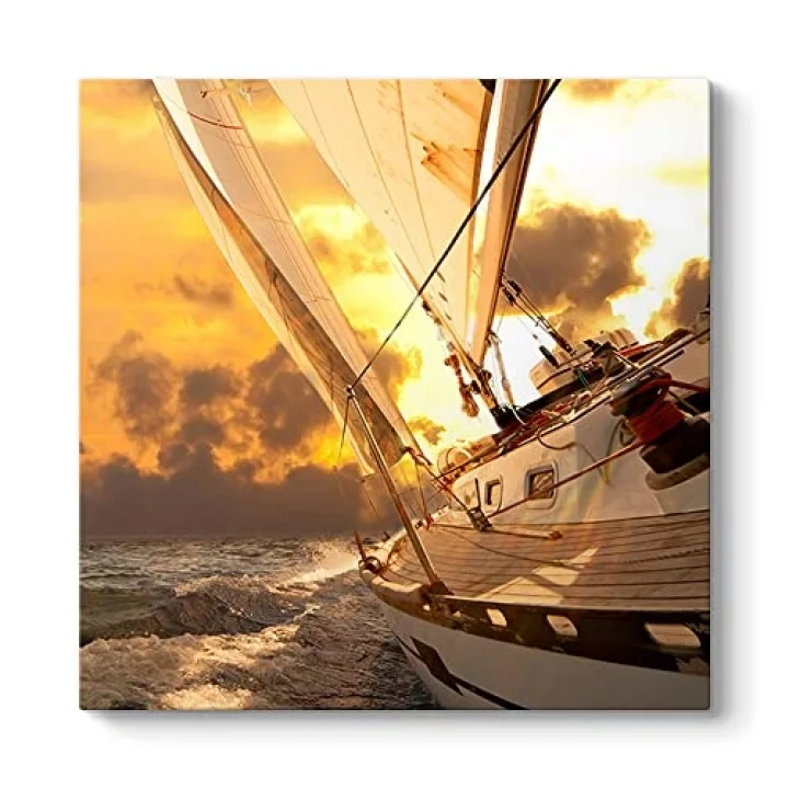 Okyanusta Yelkenli Tablosu 80 x 80