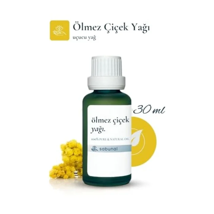 Ölmez Çiçek Yağı 30 ml - Yaşlanma Karşıtı Doğal Cilt Bakım Yağı