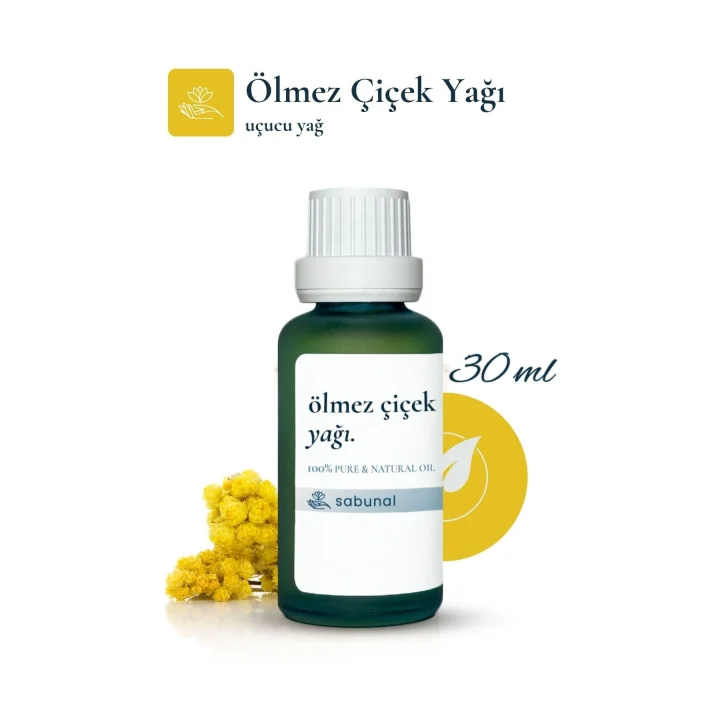 Ölmez Çiçek Yağı 30 ml - Yaşlanma Karşıtı Doğal Cilt Bakım Yağı